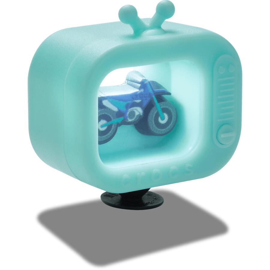 Motorcycle TV Flashlight Jibbitz™ charms | Crocs outlet