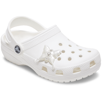 Meta Jelly White Butterfly Jibbitz™ charms | Crocs outlet
