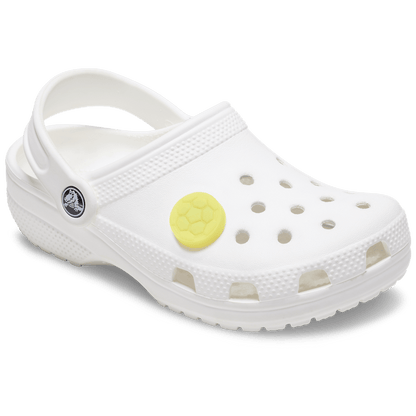 Lights Up Yellow Soccer Ball Jibbitz™ charms | Crocs online