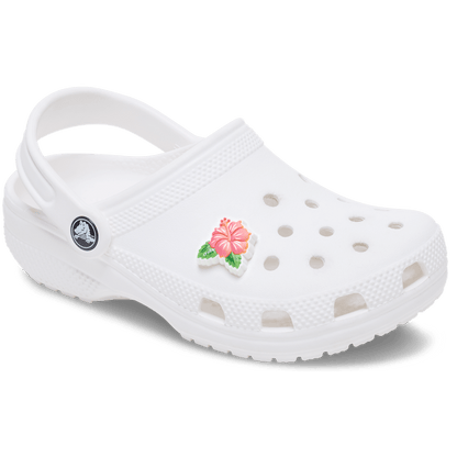 Blue Tropical Hibiscus Jibbitz™ charms | Crocs near me