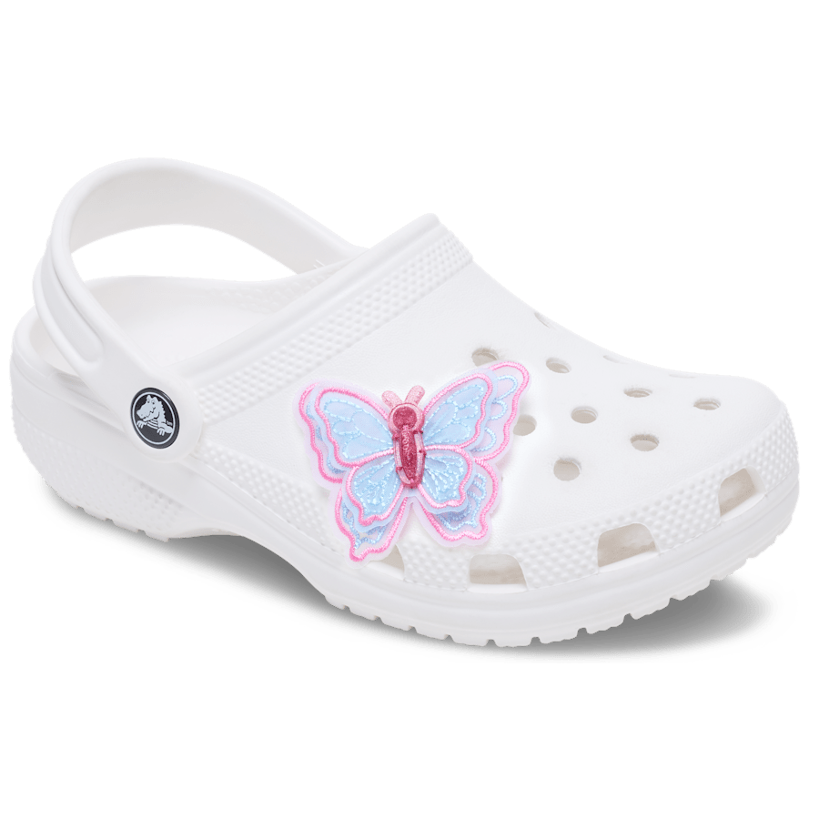 Mesh Sequin Butterfly Jibbitz™ charms | Crocs US