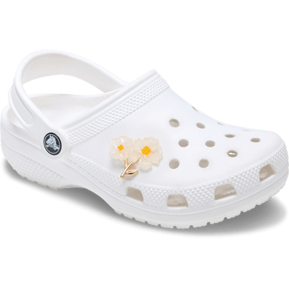 White Floral Blossom Jibbitz™ charms | Crocs on sale