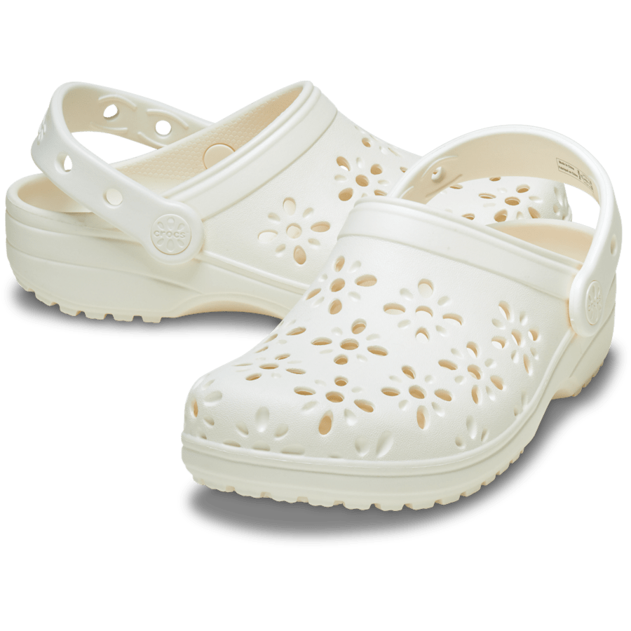 Kids' Classic Floral Cut-Out Clog | Crocs sale