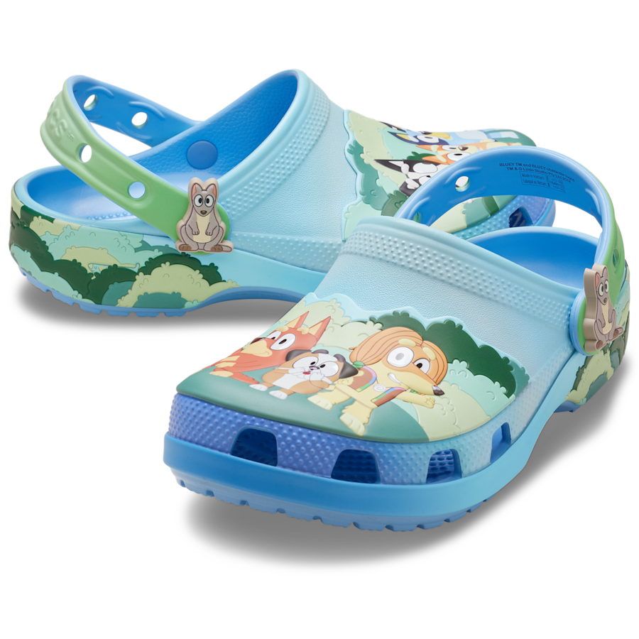 Toddler Bluey Best Buddies Classic Clog | Crocs sale