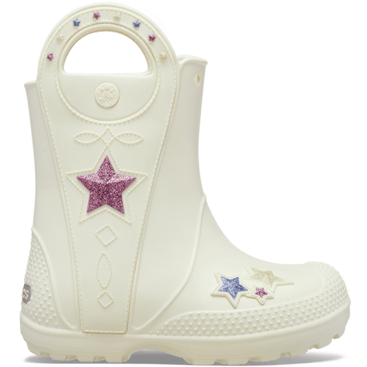 Kids' Handle It Western Metallic Boot | Crocs outlet