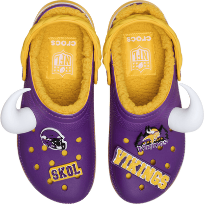 NFL Minnesota Vikings Classic Lined Clog | Crocs US